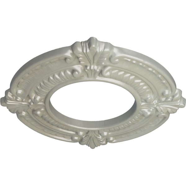 Benson Ceiling Medallion (Fits Canopies Up To 4 1/8), 9OD X 4 1/8ID X 5/8P